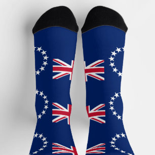 Flagge der Cook Islands Socken