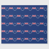 Flagge der Cookinseln Geschenkpapier (Flach)