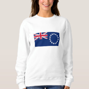 Flagge der Cookinseln Sweatshirt