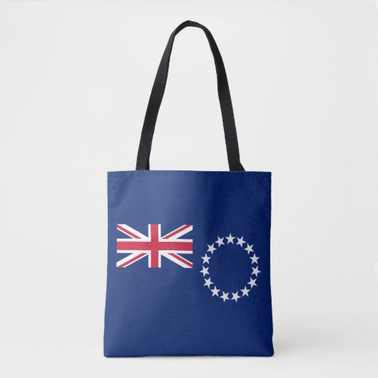 Flagge der Cookinseln Tasche (Vorderseite)