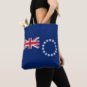 Flagge der Cookinseln Tasche (Von Nahem)