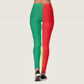 Flagge der Coolen Guinea Leggings (Rückseite)
