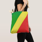 Flagge der coolen Republik Kongo Tasche (Von Nahem)