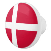Flagge der dänischen Keramik Knob Keramikknauf (Rechts)