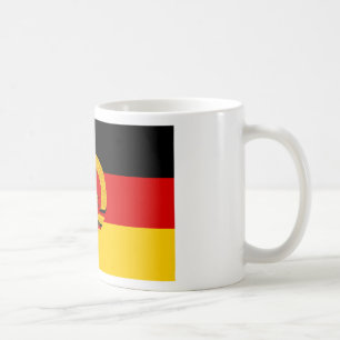 Flagge der DDR - Flagge der DDR (Ostdeutschland) Kaffeetasse