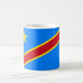 Flagge der Demokratischen Republik Kongo Kaffeetasse (Mittel)
