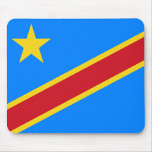 Flagge der Demokratischen Republik Kongo