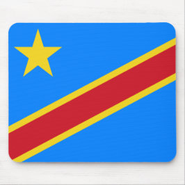 Flagge der Demokratischen Republik Kongo Mousepad