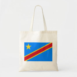 Flagge der Demokratischen Republik Kongo Tragetasche