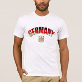 Flagge der deutschen Shirts und der Geschenke (Vorderseite)