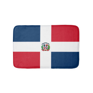 Flagge der Dominikanischen Republik Badematte