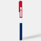 Flagge der Dominikanischen Republik Case-Mate iPhone Hülle (Rückseite / Links)