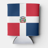 Flagge der Dominikanischen Republik Dosenkühler (Vorderseite)