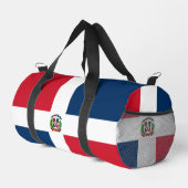 Flagge der Dominikanischen Republik Duffle Bag (Rechte Ecke)