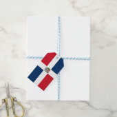 Flagge der Dominikanischen Republik Geschenkanhänger (Mit Garn)