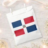 Flagge der Dominikanischen Republik Geschenktütchen (Ausgeschnitten)