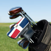 Flagge der Dominikanischen Republik Golf Headcover (In Situ)