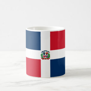 Flagge der Dominikanischen Republik Kaffeetasse
