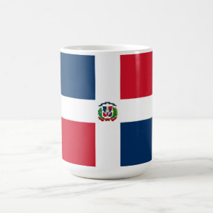 Flagge der Dominikanischen Republik Kaffeetasse