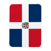 Flagge der Dominikanischen Republik Magnet (Vertikal)