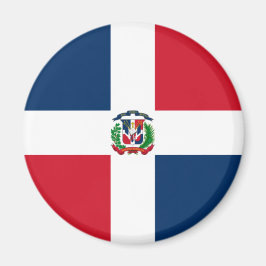 Flagge der Dominikanischen Republik Magnet