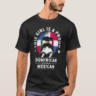 Flagge der Dominikanischen Republik Mexiko Erwachs T-Shirt