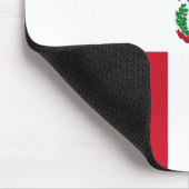 Flagge der Dominikanischen Republik Mousepad (Ecke)
