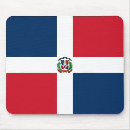 Flagge der Dominikanischen Republik Mousepad