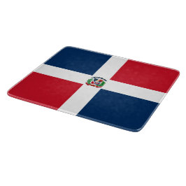Flagge der Dominikanischen Republik Schneidebrett