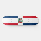 Flagge der Dominikanischen Republik Skateboard (Horizontal)