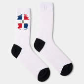 Flagge der Dominikanischen Republik Socken (Rechts)