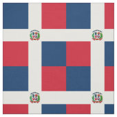 Flagge der Dominikanischen Republik Stoff (Muster)
