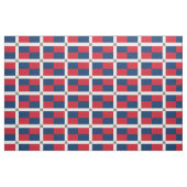 Flagge der Dominikanischen Republik Stoff (Fat Quarter (45,7 x 55,9 cm))
