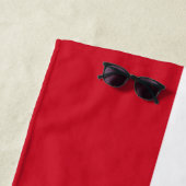 Flagge der Dominikanischen Republik Strandtuch (Beispiel)