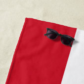 Flagge der Dominikanischen Republik Strandtuch (Beispiel)