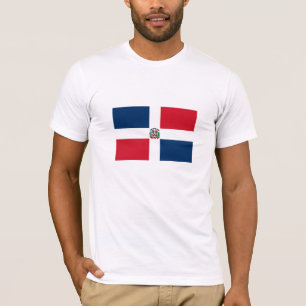 Flagge der Dominikanischen Republik T-Shirt