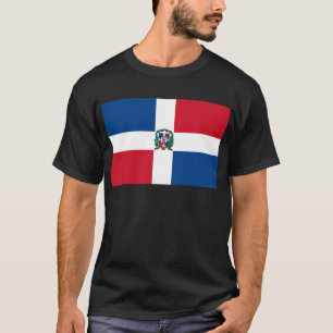 Flagge der Dominikanischen Republik T-Shirt