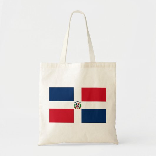 Flagge der Dominikanischen Republik Tragetasche (Vorne)