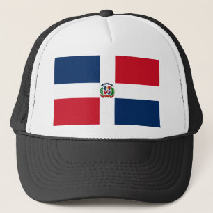 Flagge der Dominikanischen Republik Truckerkappe