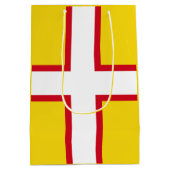 Flagge der Dorset-Geschenktasche Mittlere Geschenktüte (Rückseite)