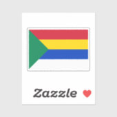 Flagge der Drusen Aufkleber (Blatt)