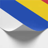 Flagge der Drusenreligion Geschenkpapier (Ecke)