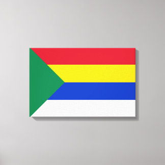Flagge der Drusenreligion Leinwanddruck