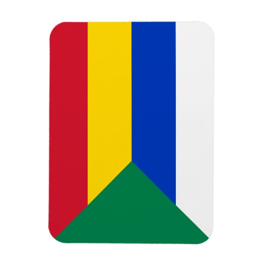 Flagge der Drusenreligion Magnet (Vertikal)