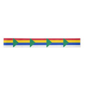 Flagge der Drusenreligion Satinband (Vorderseite)