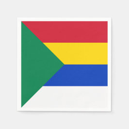 Flagge der Drusenreligion Serviette