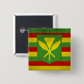Flagge der Einheimischen Button (Vorne & Hinten)