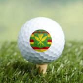 Flagge der Einheimischen Golfball (Insitu T-Shirt)