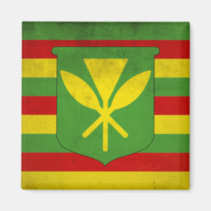 Flagge der Einheimischen Magnet