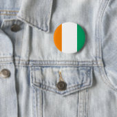 Flagge der Elfenbeinküste Button (Beispiel)